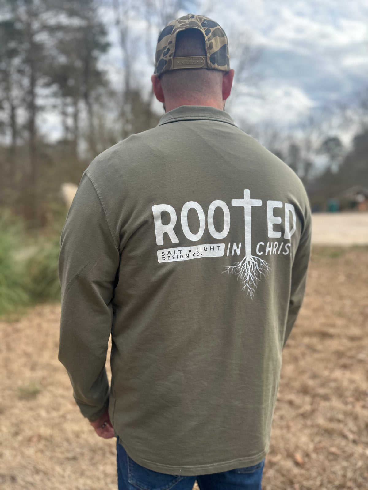 Rooted Quarter Zip – Christian Outdoor Pullover