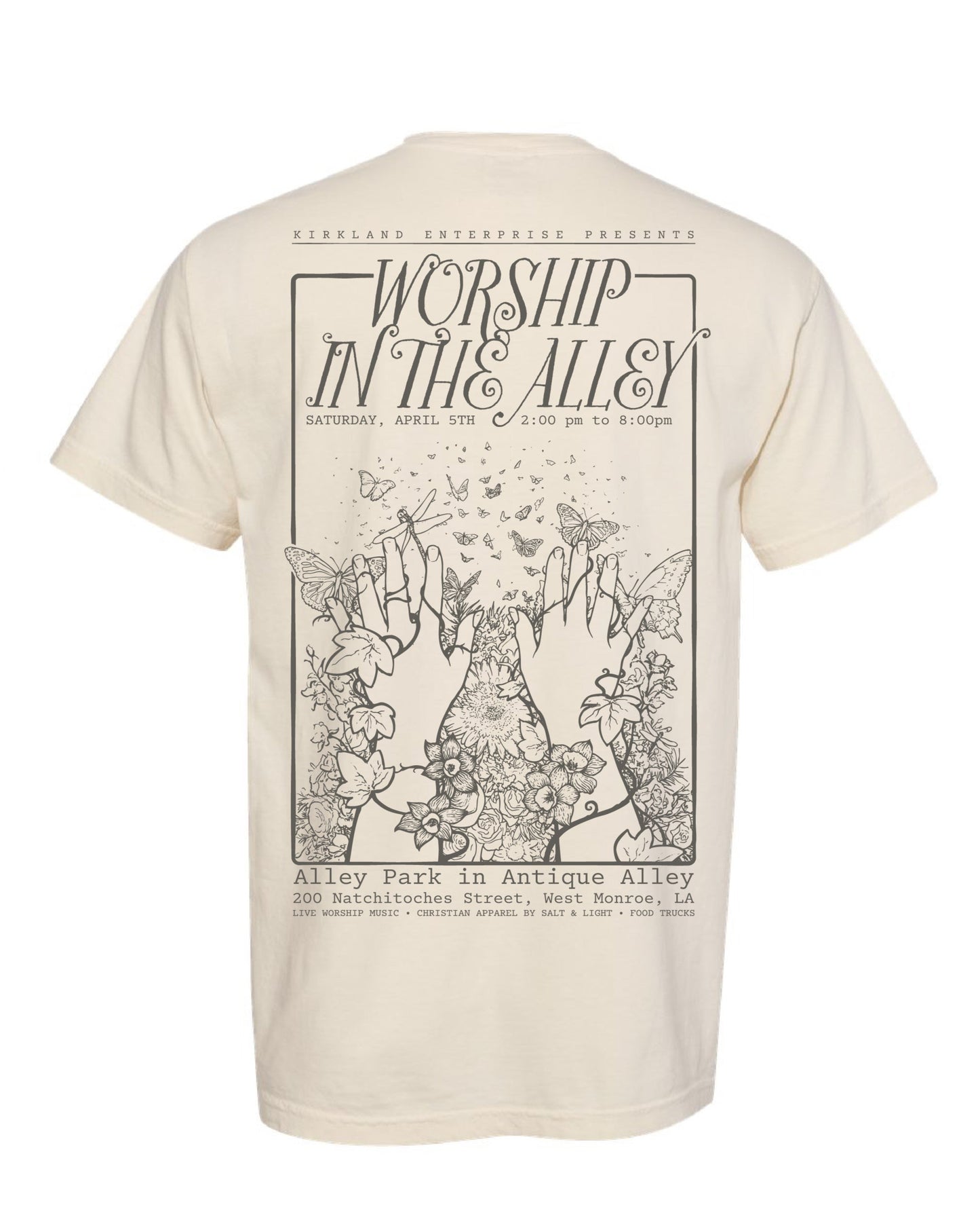 Worship in the Alley 2025 Tee