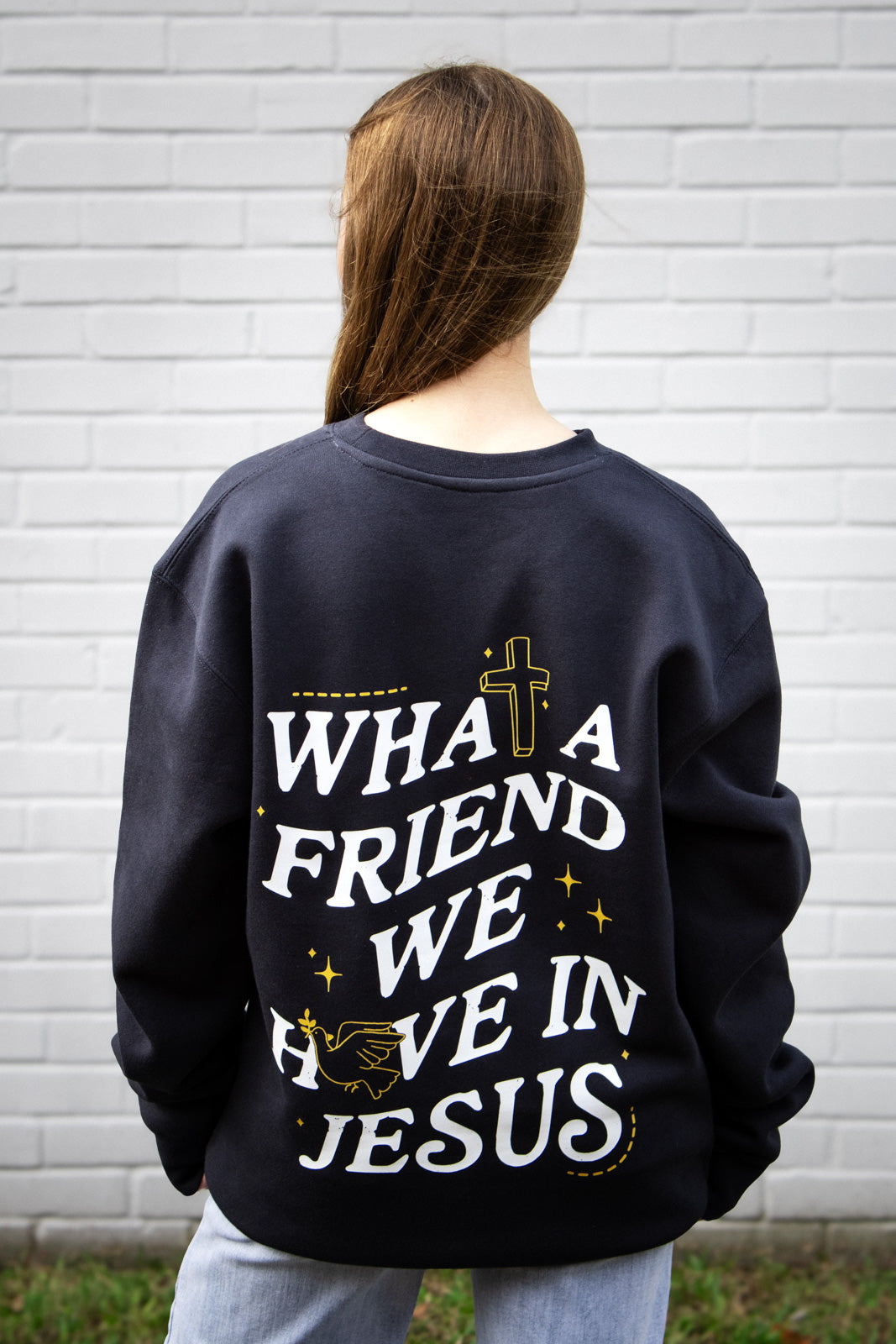 Friends in Jesus Sweatshirt