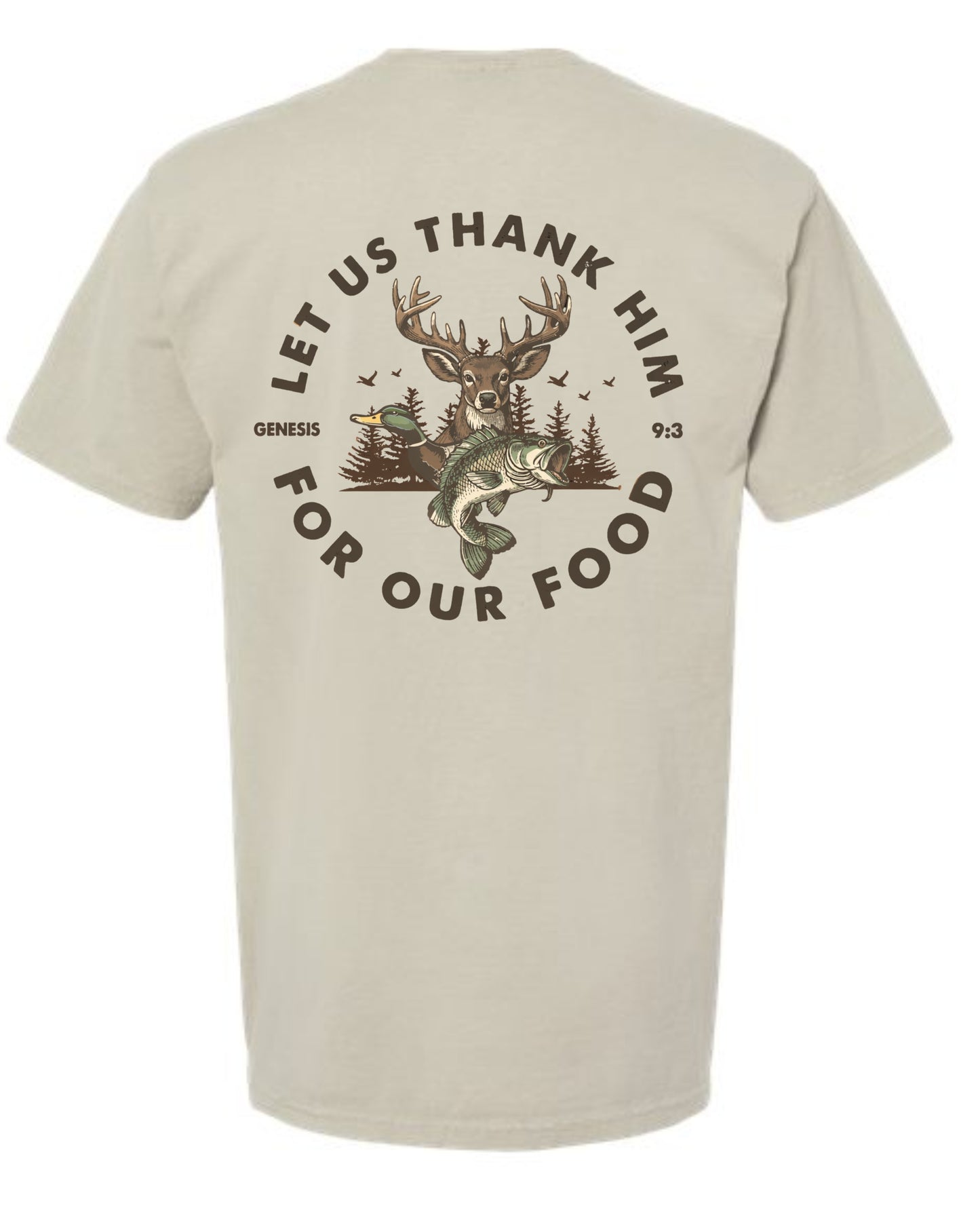 Genesis 9:3 Outdoors Tee Shirt | Faith-Based Apparel
