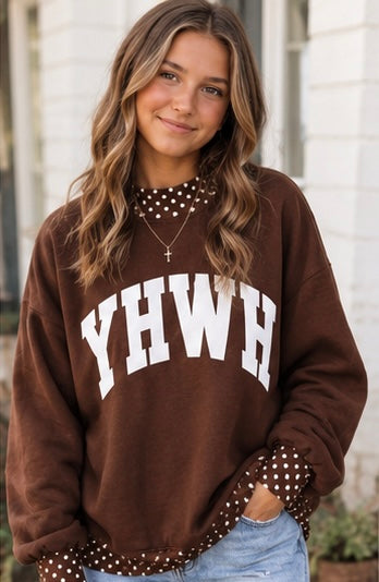 YHWH Mockneck Sweatshirt
