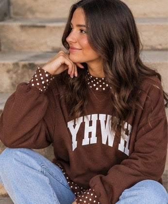 YHWH Mockneck Sweatshirt