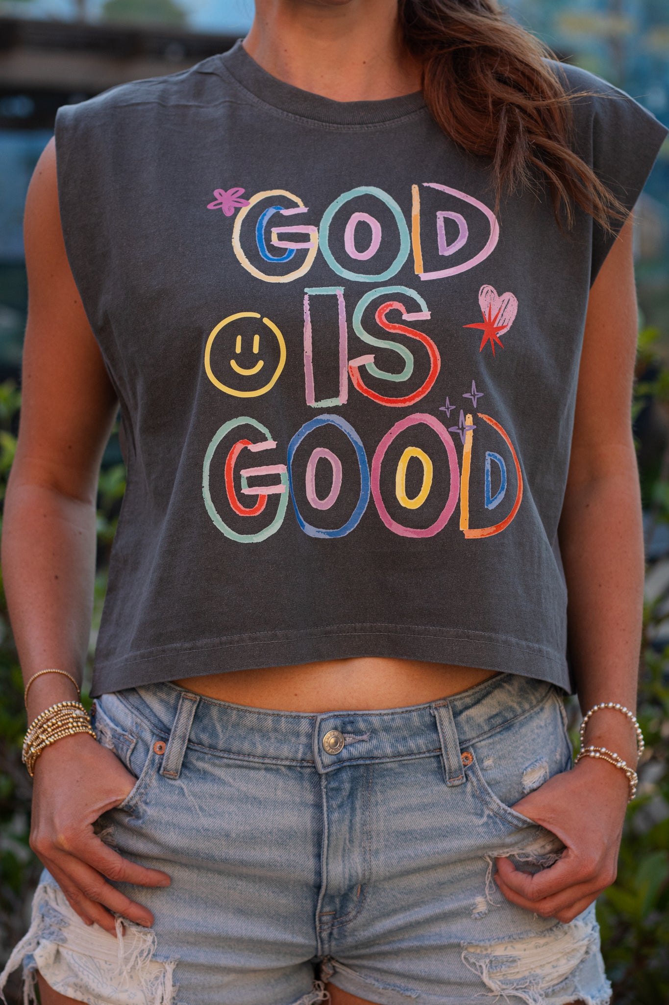God Is Good Graphic Tank | Faith-Based Apparel