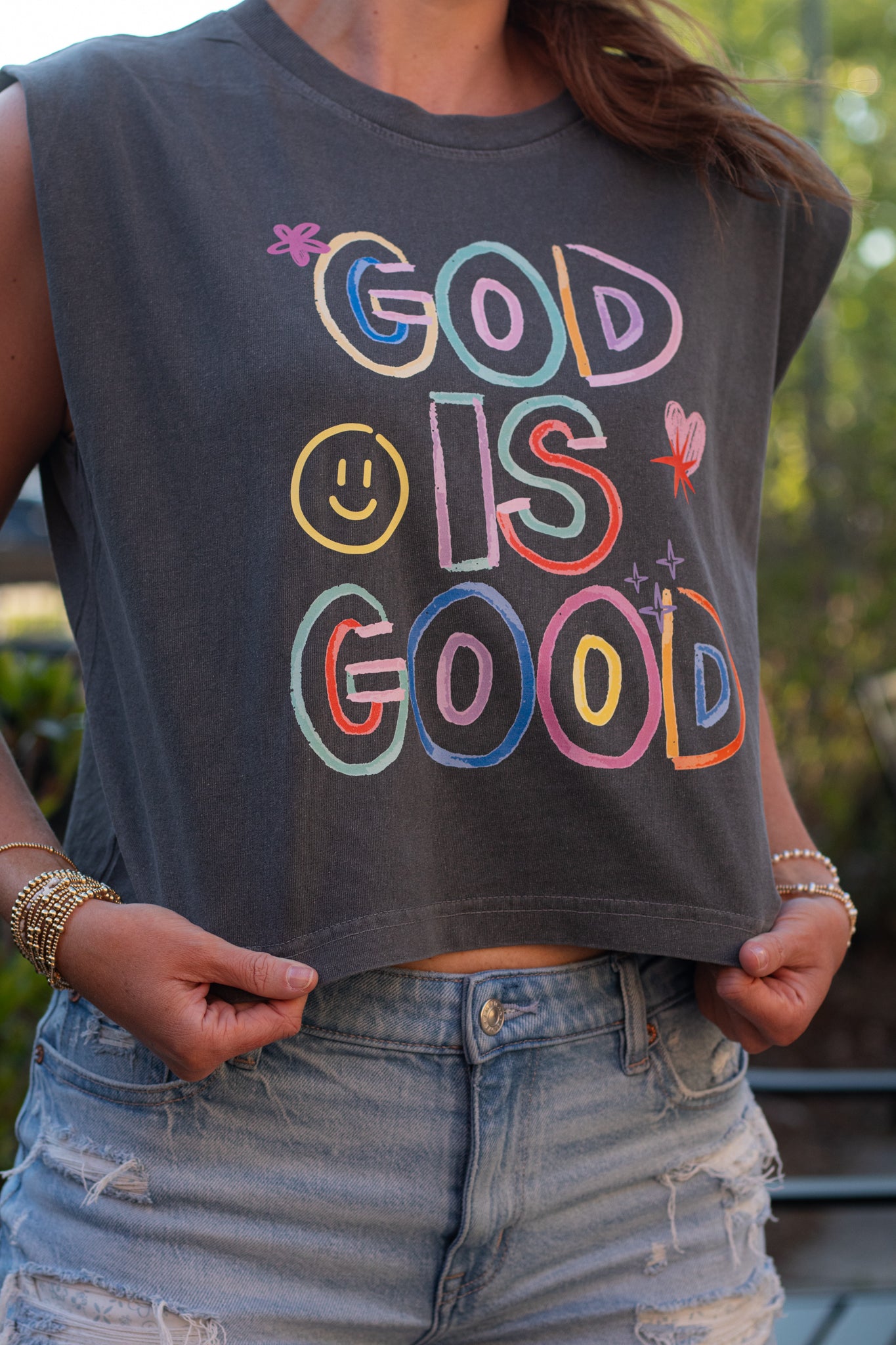 God Is Good Graphic Tank | Faith-Based Apparel
