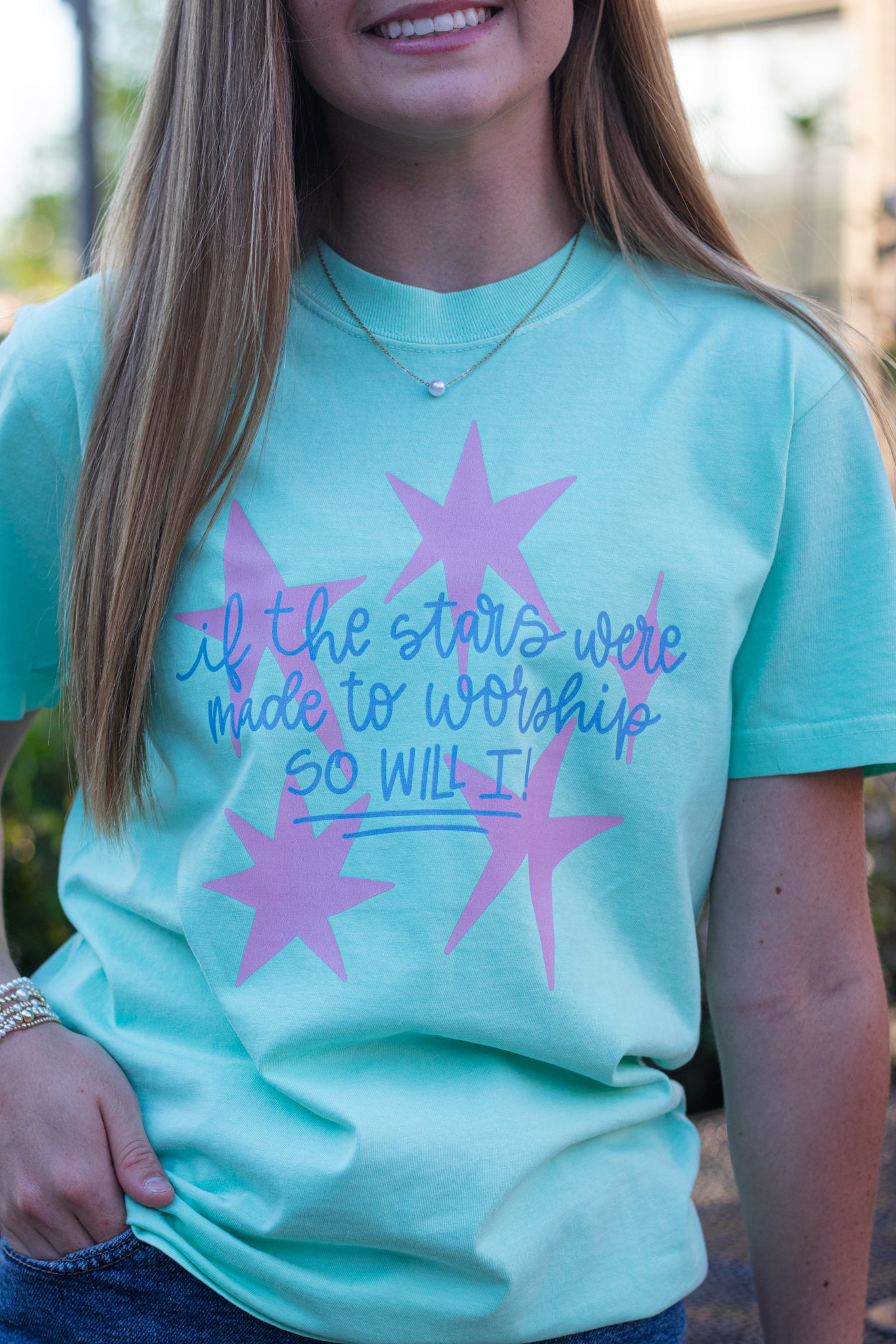 So Will I Worship Tee Shirt | Faith-Based Apparel
