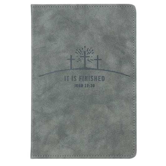 Kerusso Mens Faux Leather Journal - It Is Finished