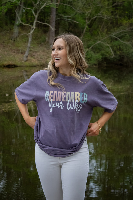 Remember Your Why Tee